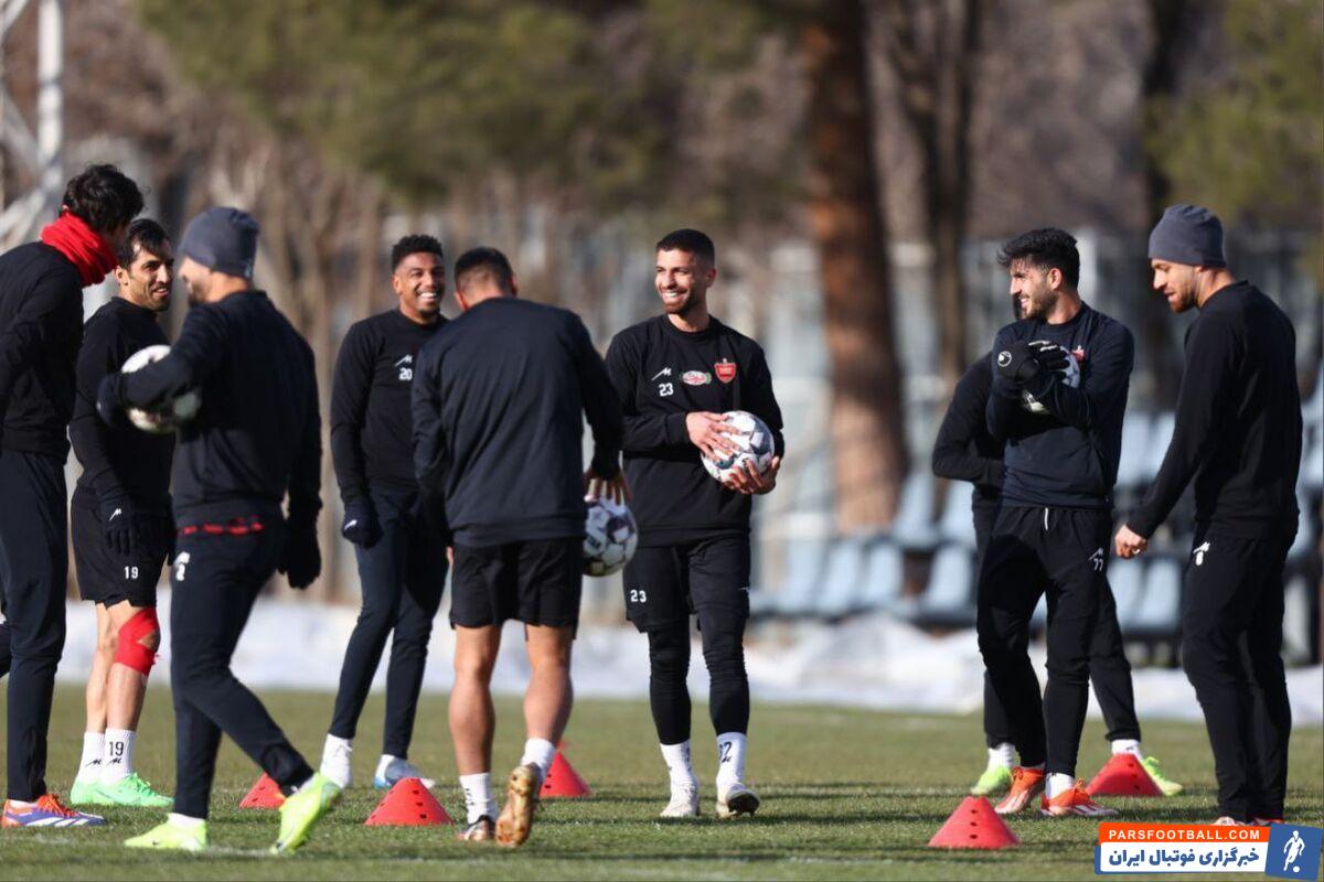 پرسپولیس برای دربی تمرین کرد