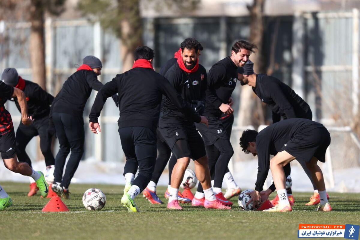 پرسپولیس برای دربی تمرین کرد