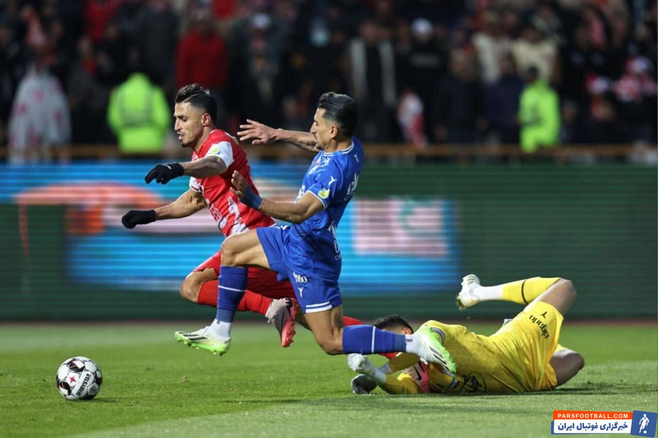 عکس | فریم به فریم با پنالتی جنجالی پرسپولیس در دربی