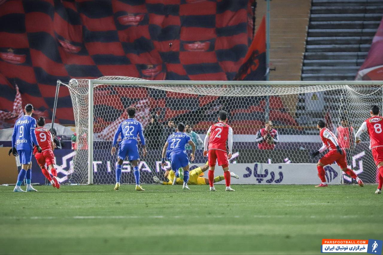 عکس | فریم به فریم با پنالتی جنجالی پرسپولیس در دربی