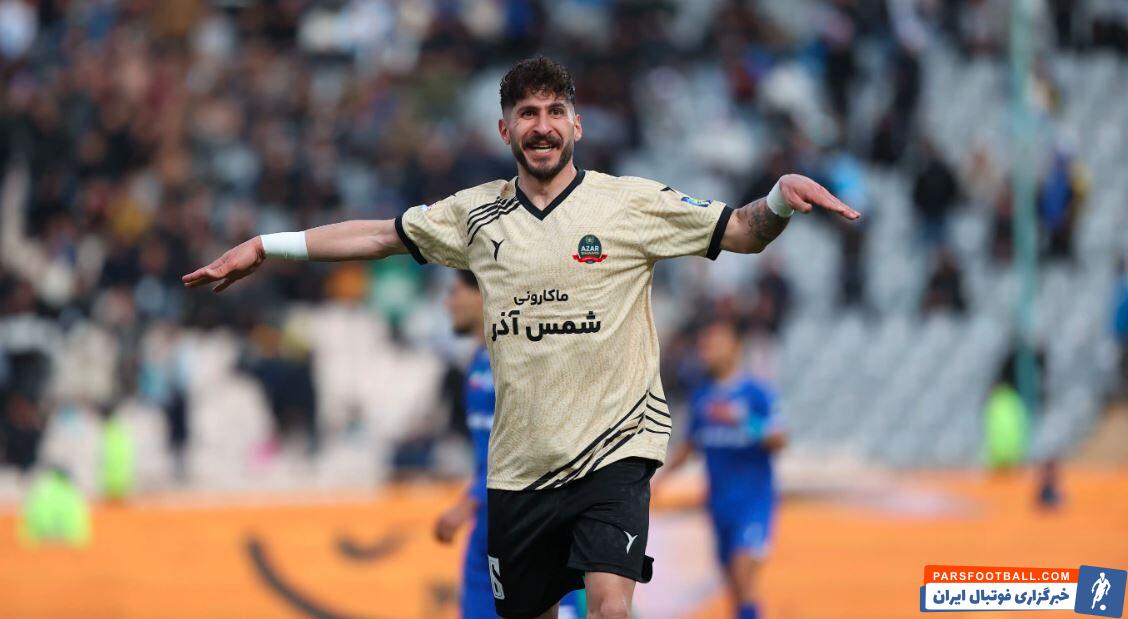 شمس آذر با انتشار پوستری به پیروزی یک بر صفر مقابل استقلال اشاره کرد