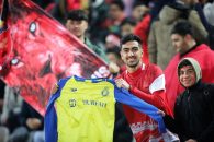 کلیپ تشویق پرشور هواداران پرسپولیس پیش از بازی با النصر