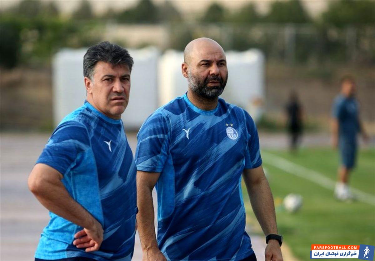 بازگشت سهراب بختیاری زاده سرمربی موقت تیم فوتبال استقلال به تمرینات این تیم