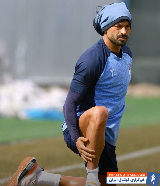 رامین رضاییان ستاره استقلال آماده دیدار مقابل پرسپولیس شد