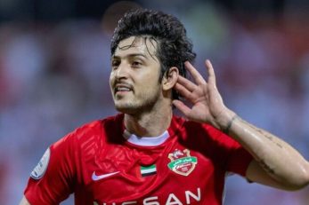 سردار آزمون ستاره تیم ملی با هادی ساعی و مهروز ساعی دیدار کرد