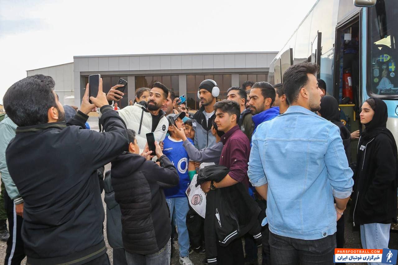 رامین رضاییان در مورد استقبال هواداران استقلال در رفسنجان قرار گرفت