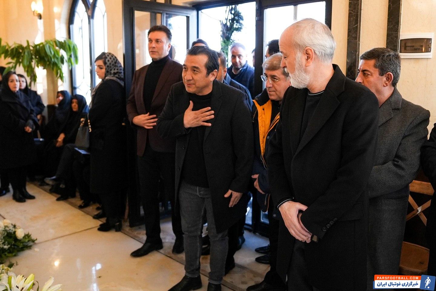 بازیکنان تراکتور در مراسم سالگرد همسر مدیرعامل این تیم حضور پیدا کردند