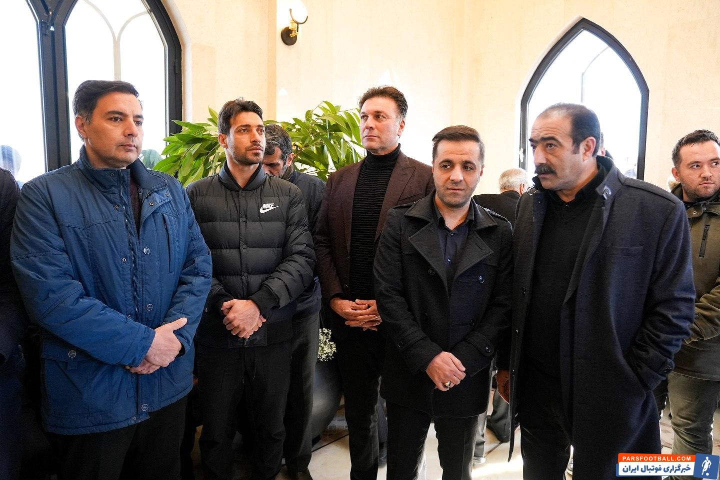 بازیکنان تراکتور در مراسم سالگرد همسر مدیرعامل این تیم حضور پیدا کردند