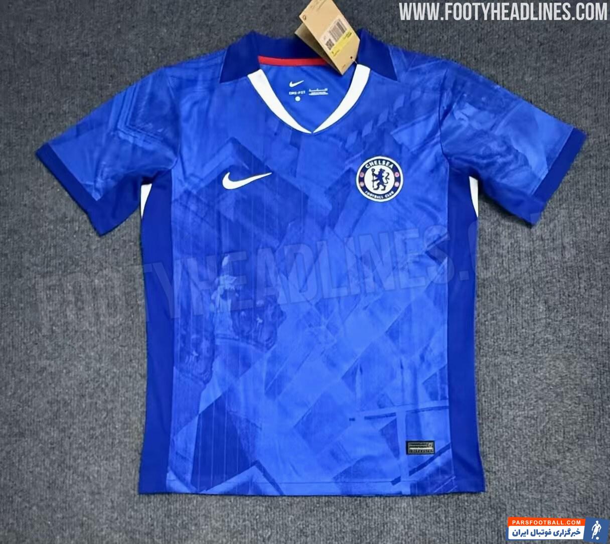 چلسی ؛ تصاویری از طرح پیراهن چلسی برای فصل 2025/2026