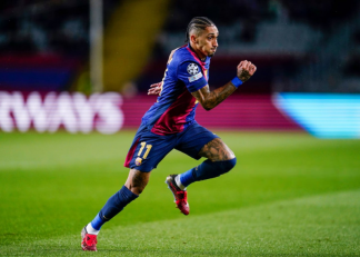 بارسلونا ؛ رافینیا خطاب به داور دیدار بارسلونا -آلاوز : شما بزدل هستید