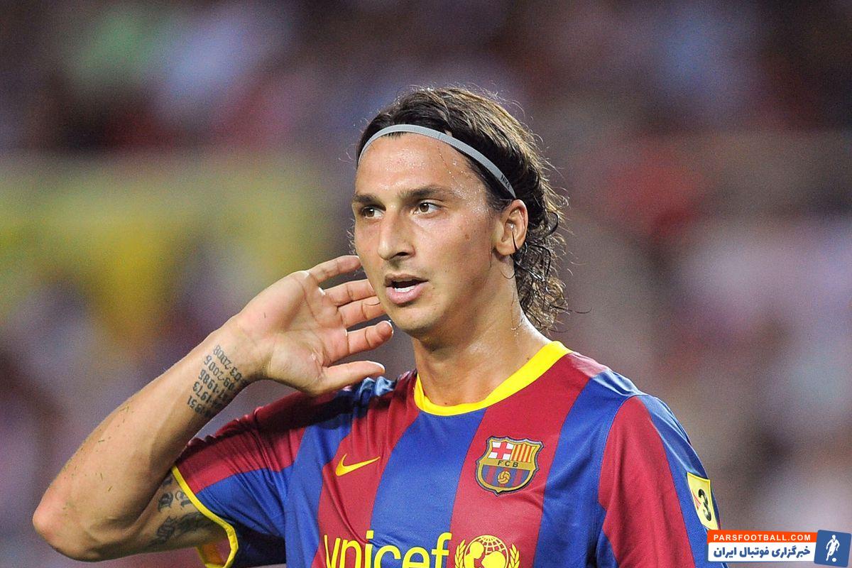 زلاتان ؛ توئیت حساب رسمی باشگاه بارسلونا : زلاتان گل نزد. گلها زلاتان را زدند.