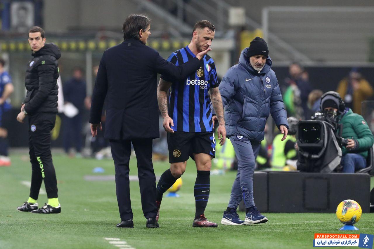 آرناتوویچ ؛ ناراحتی مارکو آرناتوویچ از تعویض شدنش با طارمی در دیدار اینتر-فیورنتینا