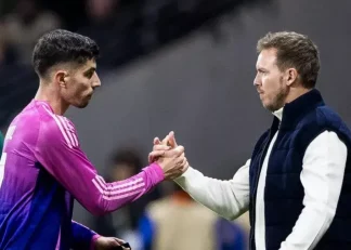 آرسنال ؛ یولیان ناگلزمان: خبر مصدومیت هاورتز فوقالعاده ناراحتکننده است