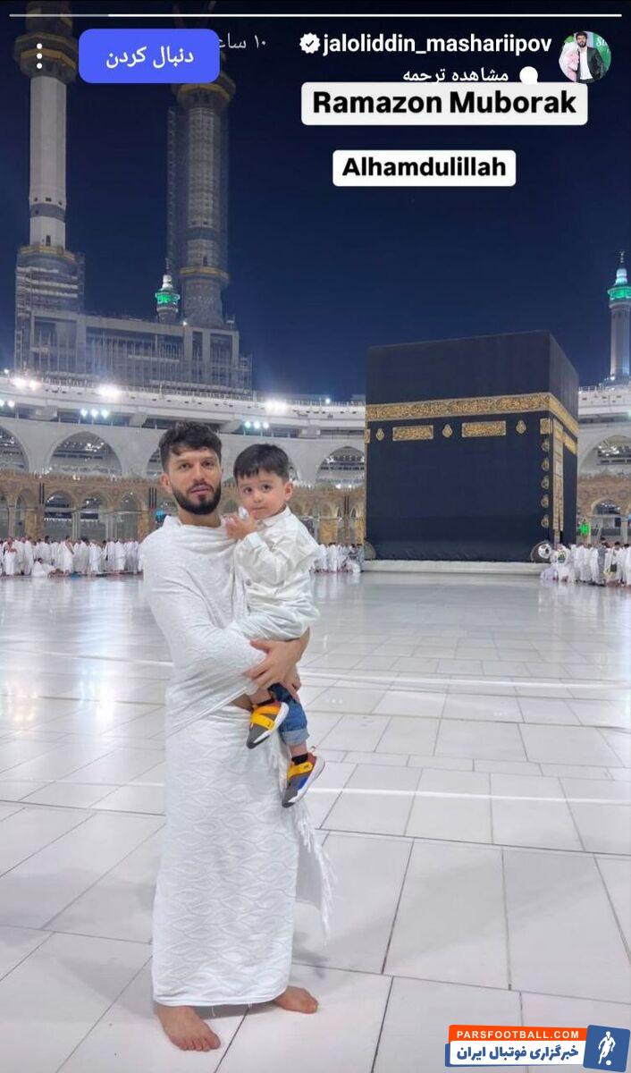 تبریک ویژه ستاره استقلال با لباس خاص + عکس