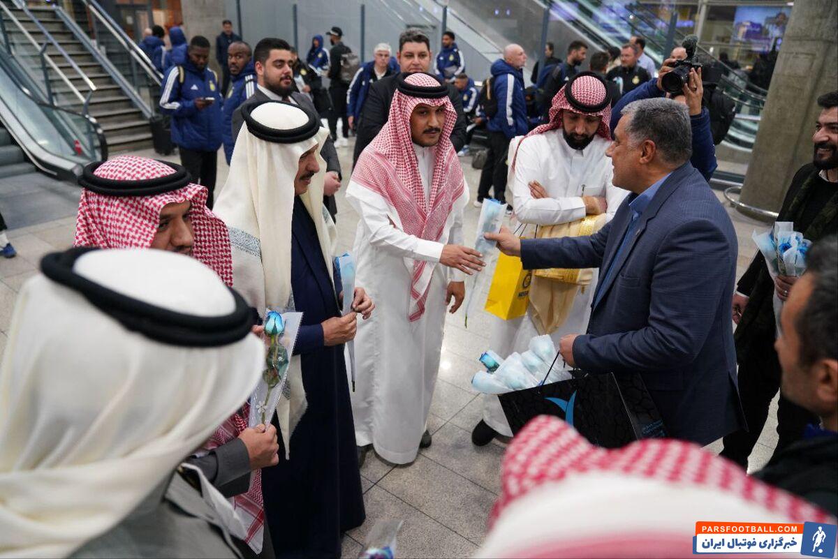 النصر بدون رونالدو وارد شد +عکس