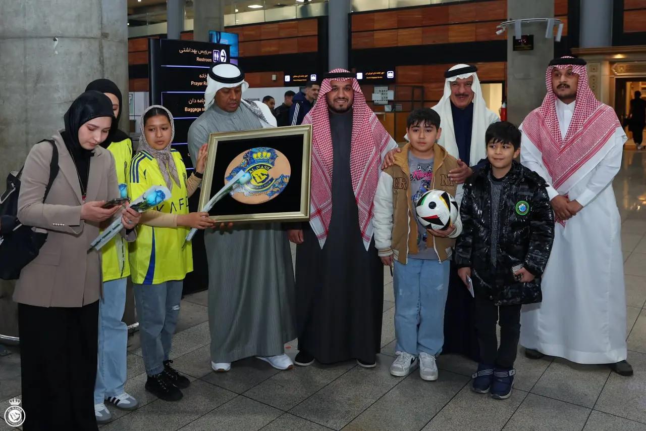 کاروان النصر برای بازی با استقلال، دقایقی قبل وارد تهران شد