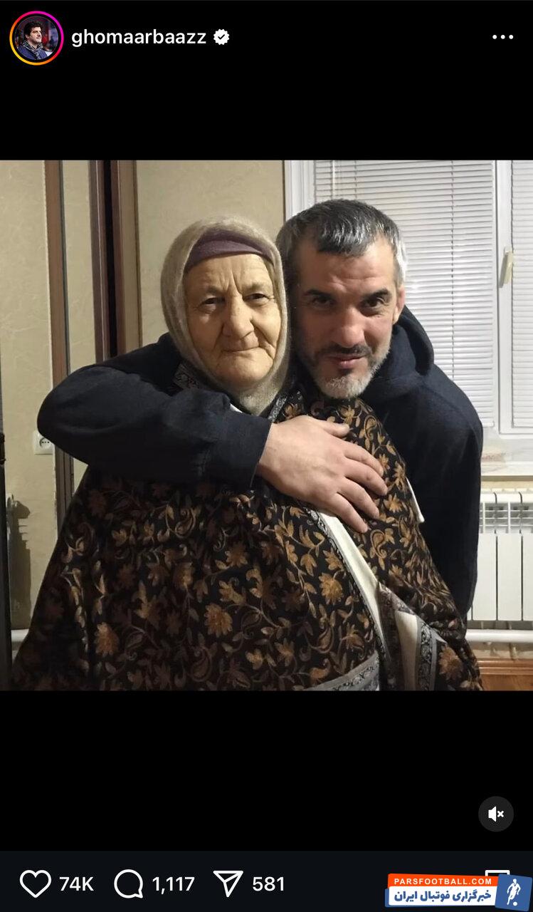 عکس | خاطره جالب رسول خادم از اسطوره کشتی جهان