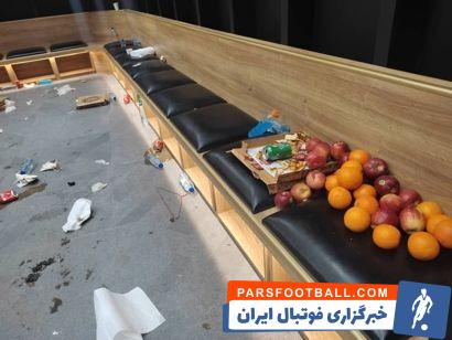 کار عجیب التعاون پس از بازی تراکتور؛ عربستانی ها رختکن را منفجر کردند!