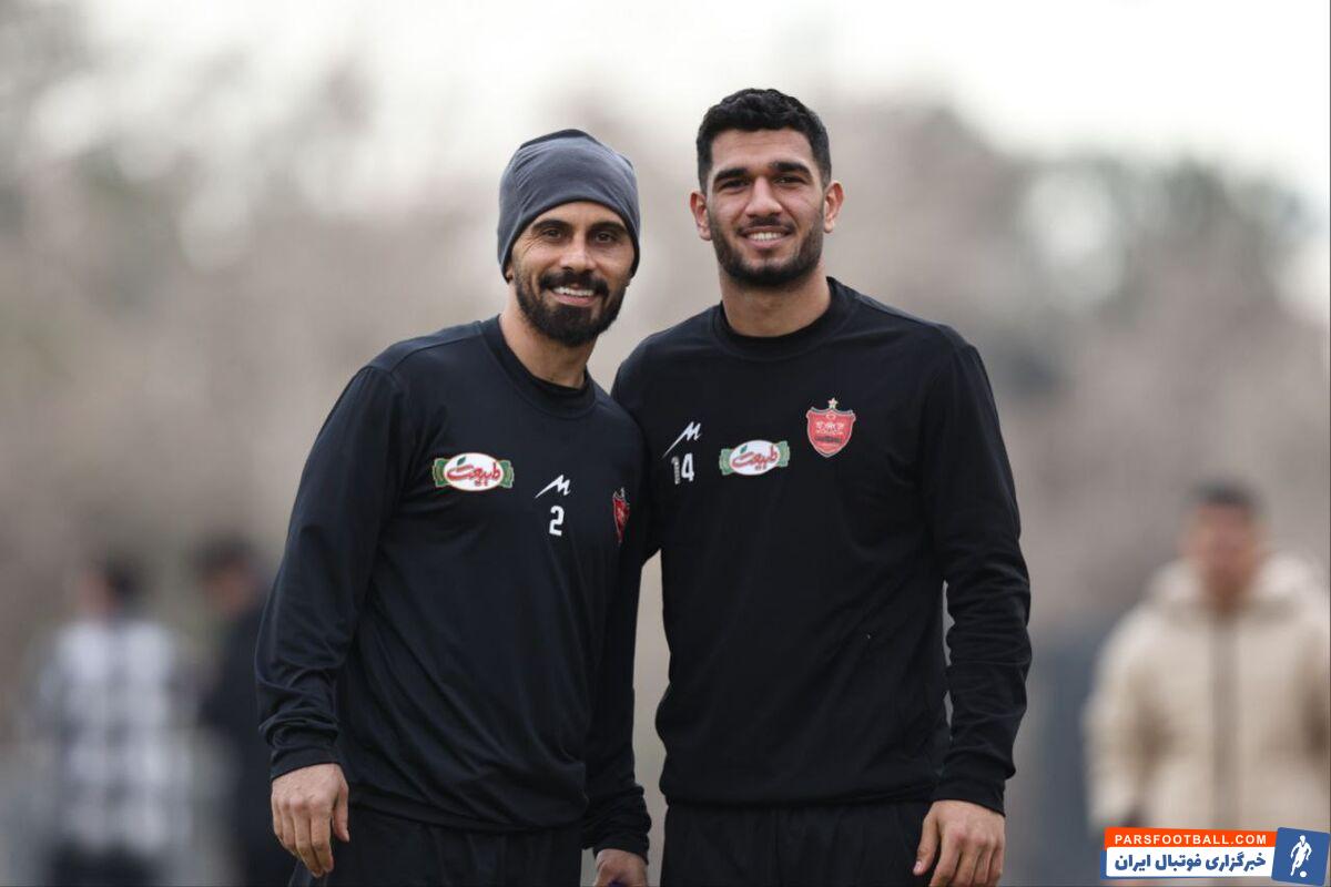 تمرین پرسپولیس با مدیر عامل و هوادار آسیبدیده +گزارش تصویری