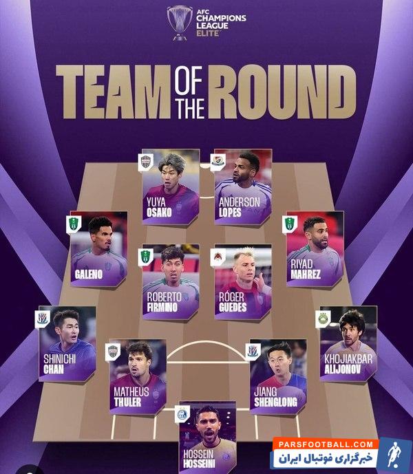 کاپیتان استقلال در تیم منتخب لیگ نخبگان آسیا +عکس