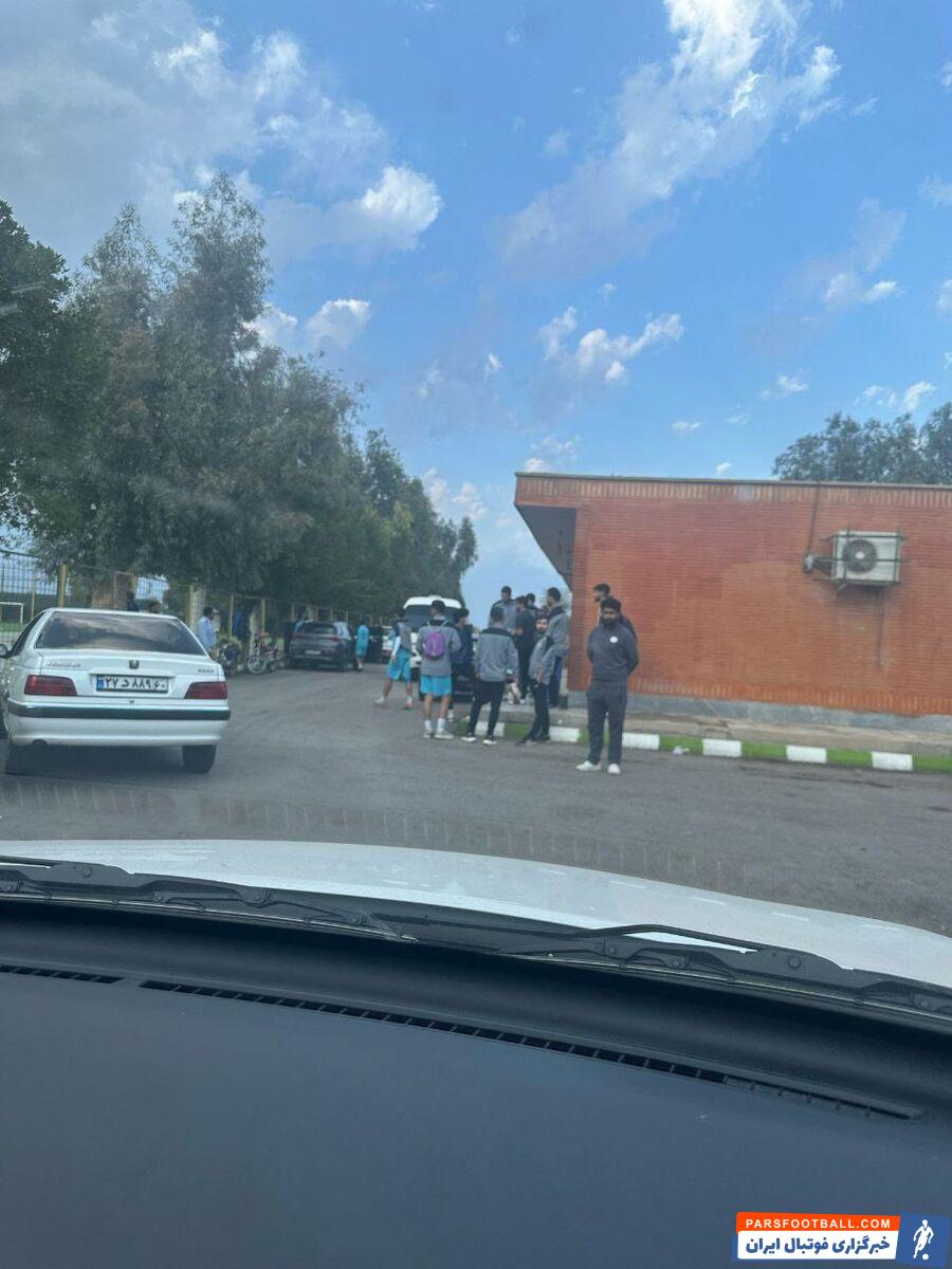 فوری/ اعتصاب بازیکنان استقلال خوزستان؛ تمرین تعطیل شد +عکس