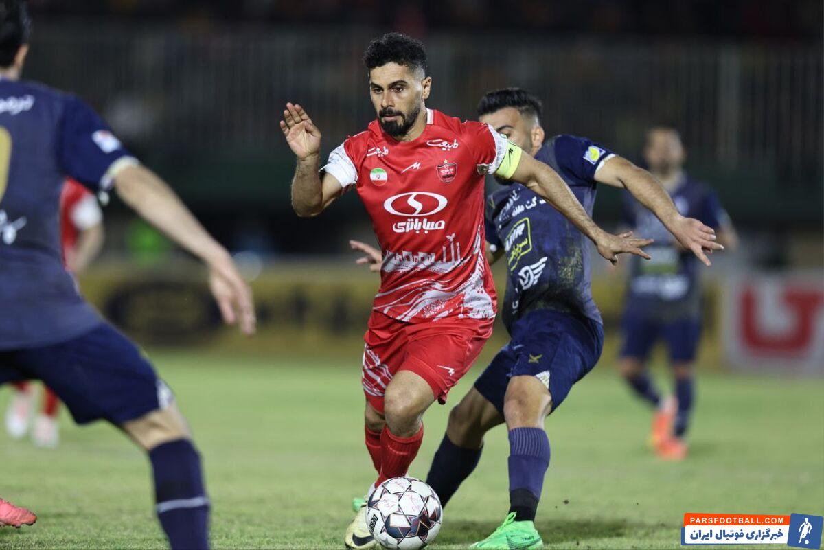 امید عالیشاه کاپیتان تیم پرسپولیس حالا شرایط بهتری پیدا کرده است