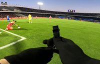 ثبت اولین تصاویر حین مسابقه در ایران از زاویه دید داور در دربی پایتخت