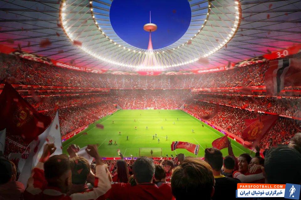 عکس | طرح شگفت‌انگیز ورزشگاه جدید منچستریونایتد