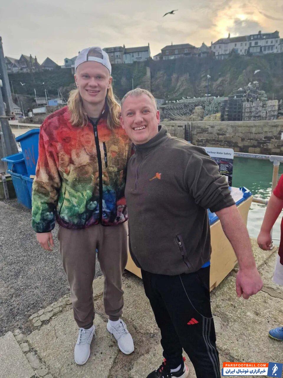 عکس | تفریح غیرمنتظره هالند پس از حذف منچسترسیتی