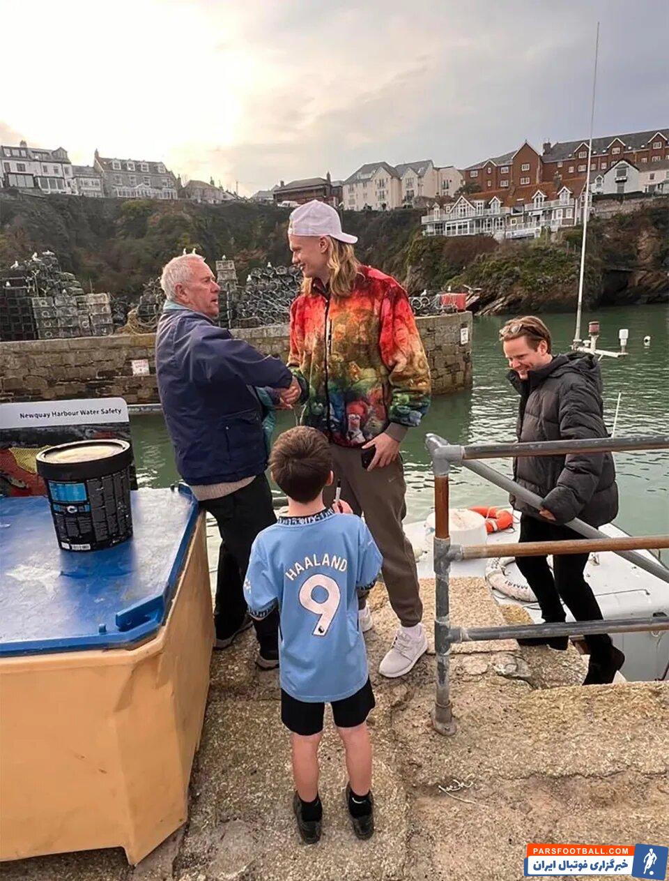 عکس | تفریح غیرمنتظره هالند پس از حذف منچسترسیتی