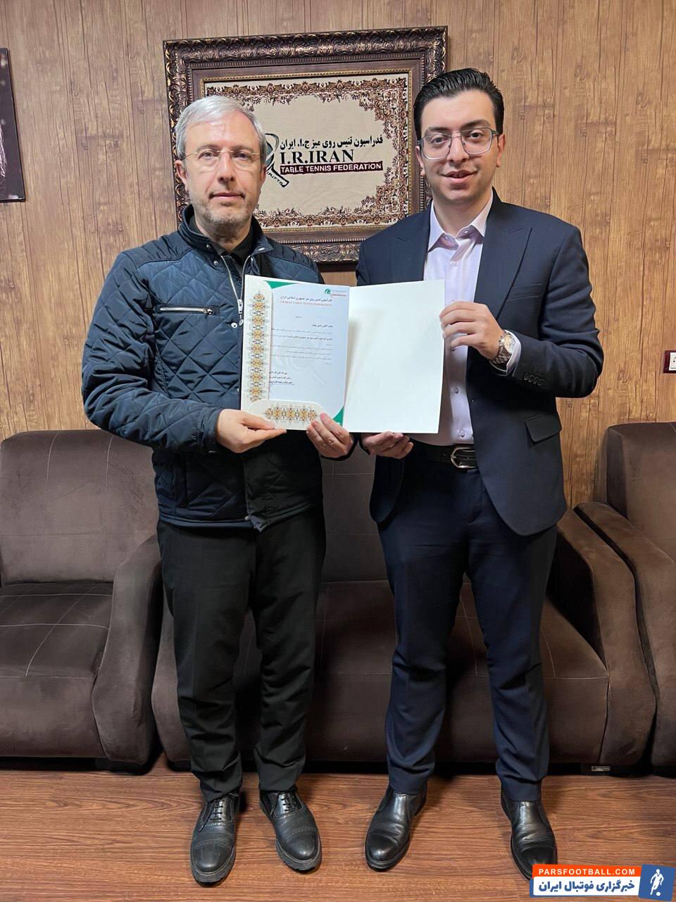 ملی‌پوش پیشین تنیس روی میز سفیر ورزش ایران در یونان شد