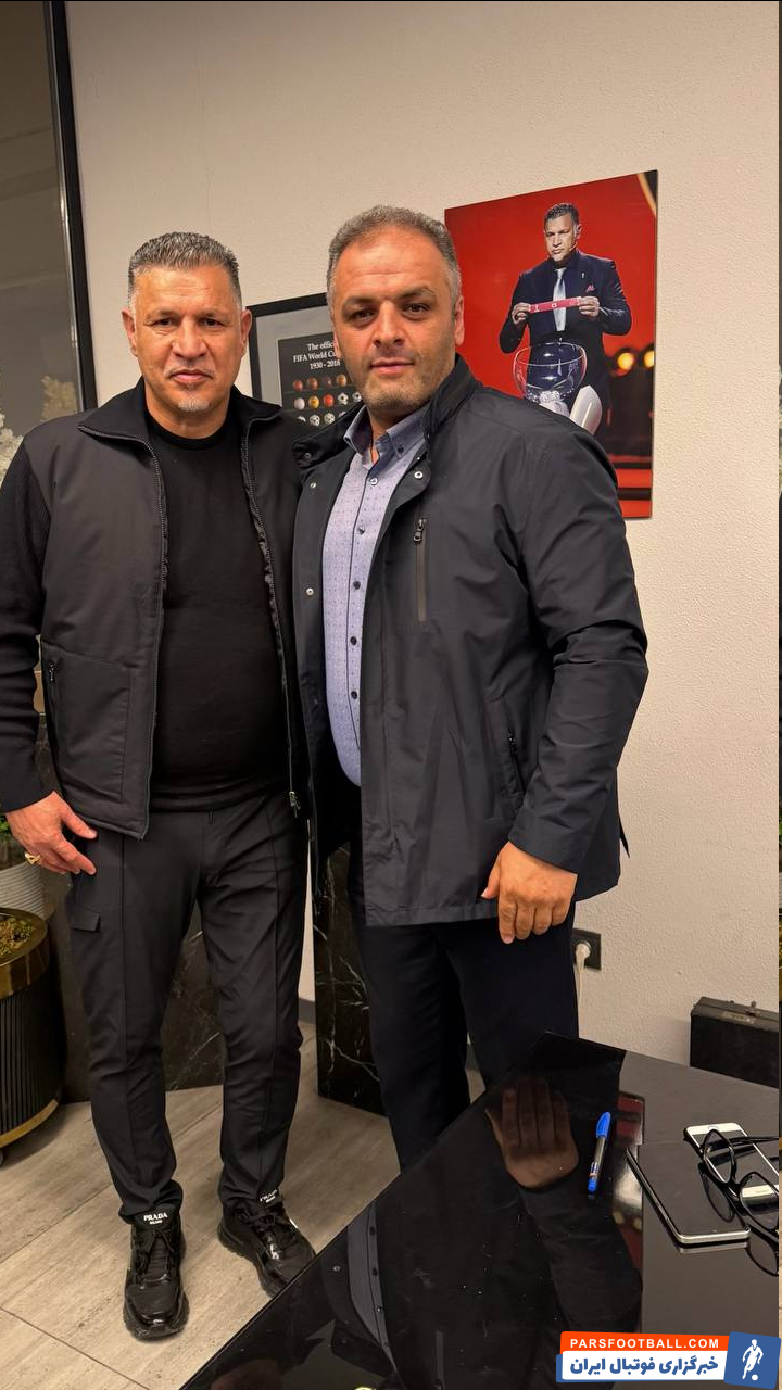 عکس| دیدار ۲ اسطوره ایران و اردبیل در آخرین روزهای سال