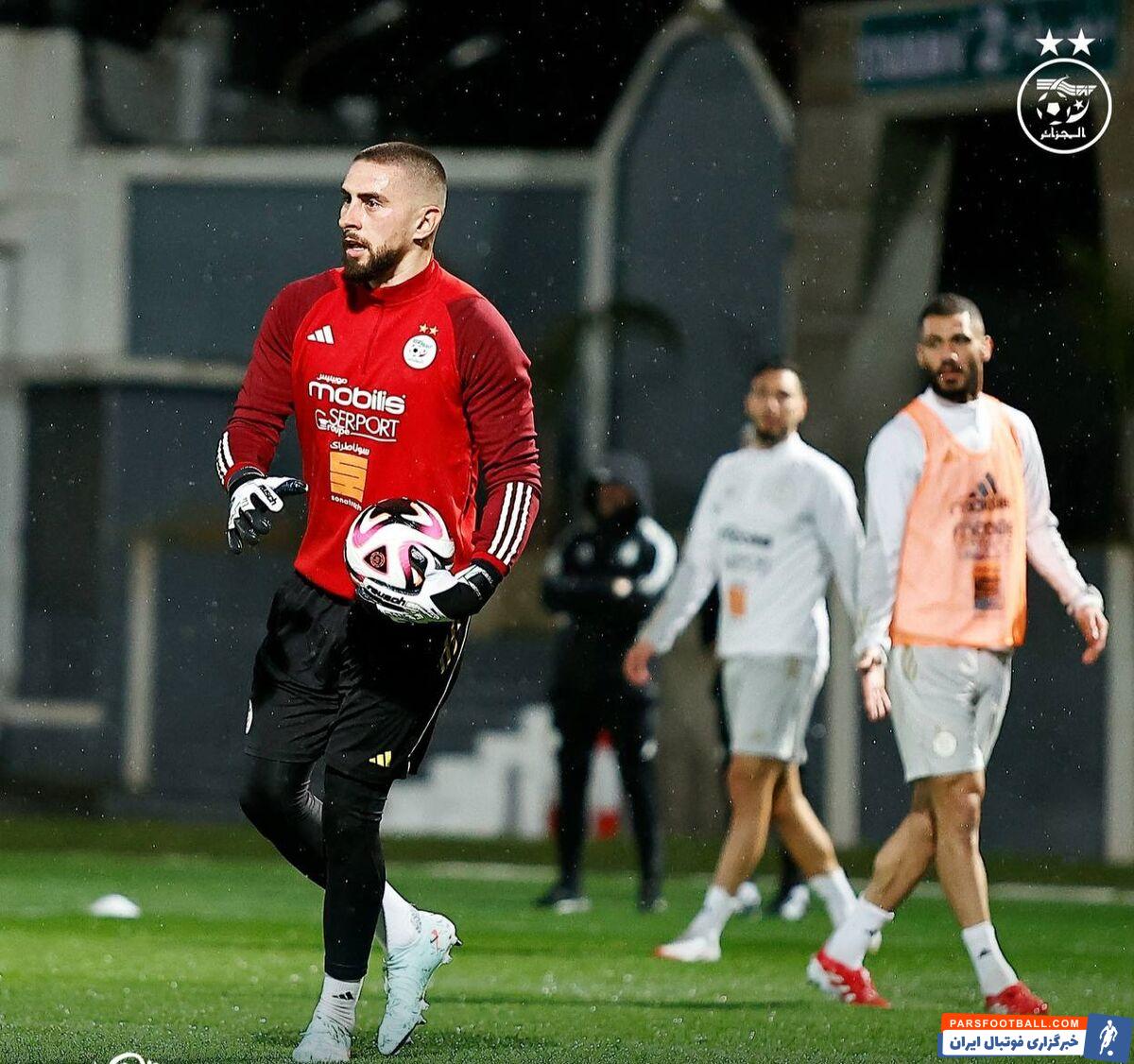 حضور فعال گندوز در اردوی تیم ملی