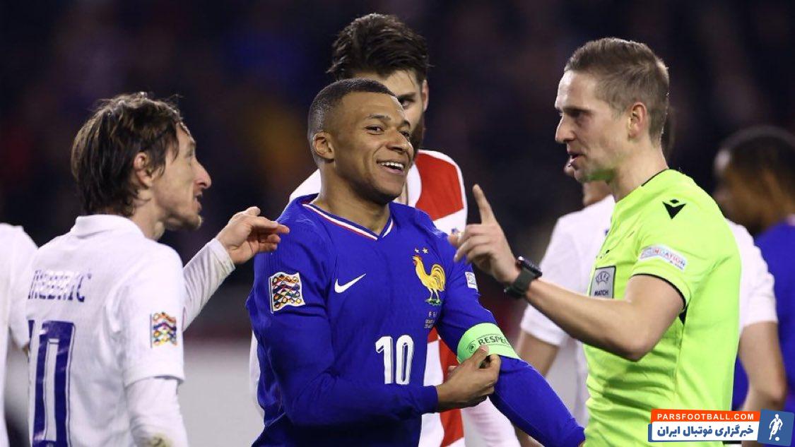 مودریچ ستاره کرواسی خطاب به امباپه : بلند شو و به بازی ادامه بده، دایو نزن