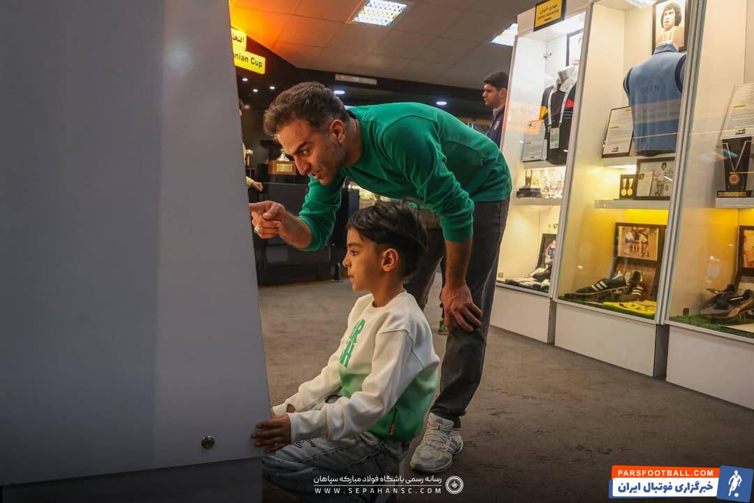 بازدید گردشگران نوروزی از موزه سپاهان