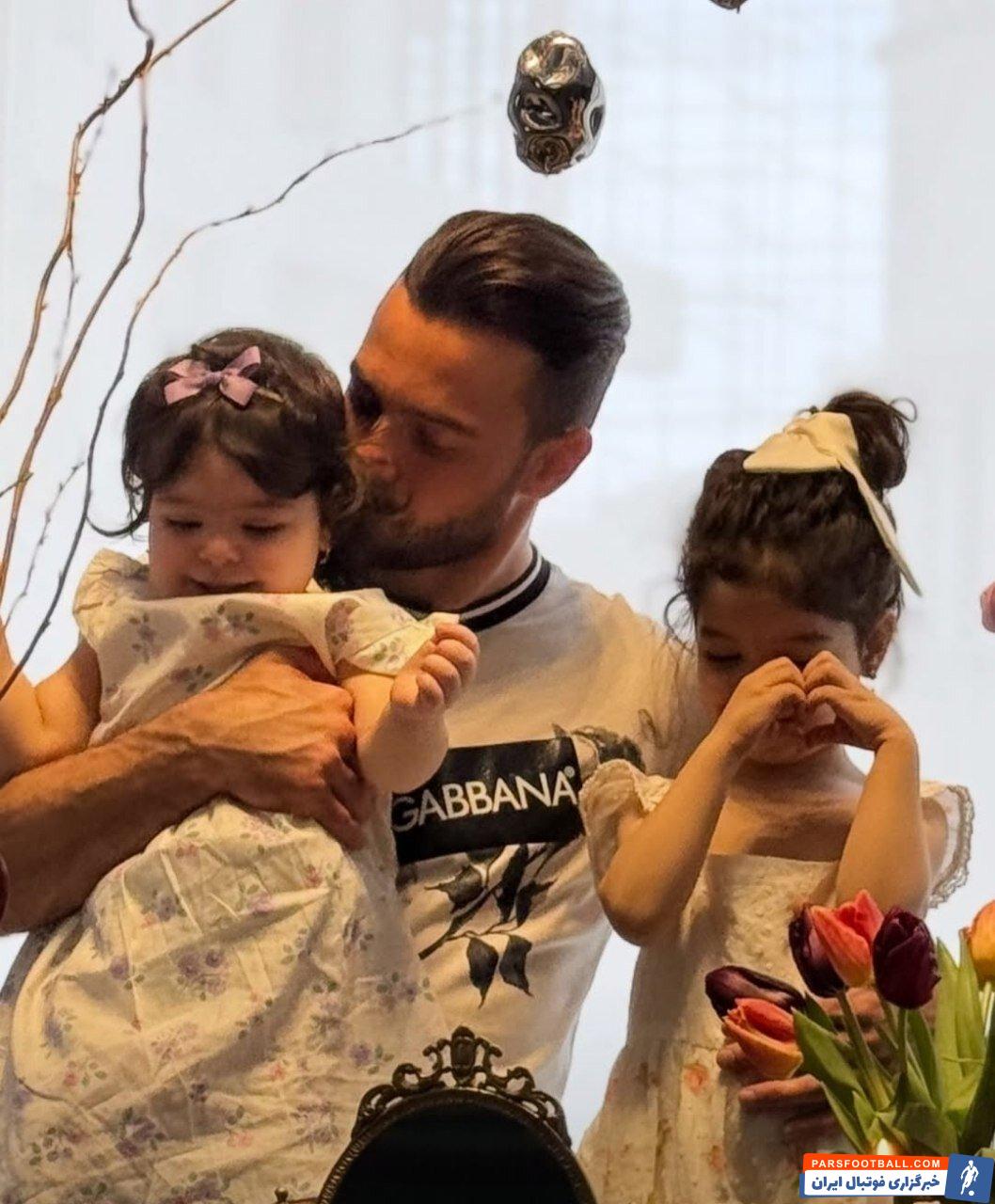 عکس | عاشقانه‌های سروش رفیعی در تولد ۳۵ سالگی