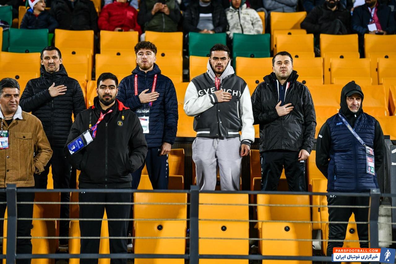 عکس | ستاره پرسپولیس روی‌ سکوهای آزادی