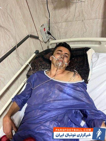 عکس| سانحه تلخ برای کاپیتان پیشین استقلال/ امیرآبادی از فاصله ۶ متری سقوط کرد