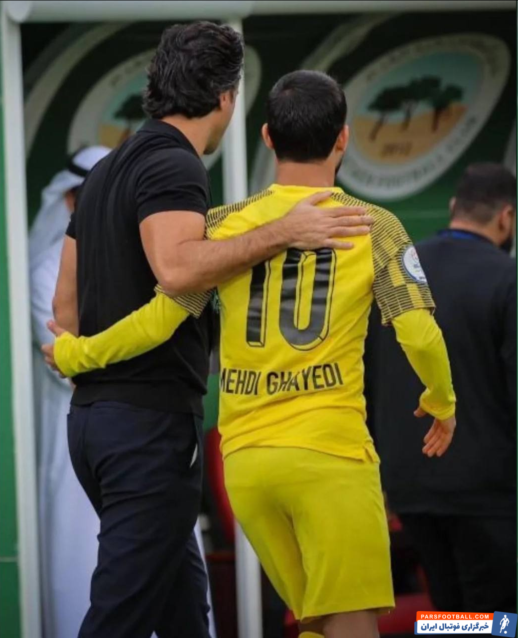 عکس | خاطره‌بازی مجیدی و قایدی در امارات!