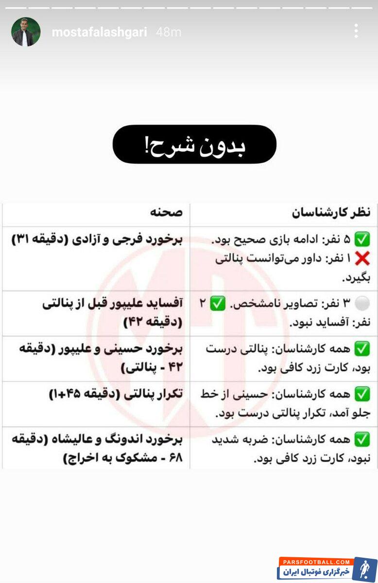 پرسپولیس پاسخ اعتراض استقلالی ها را داد!