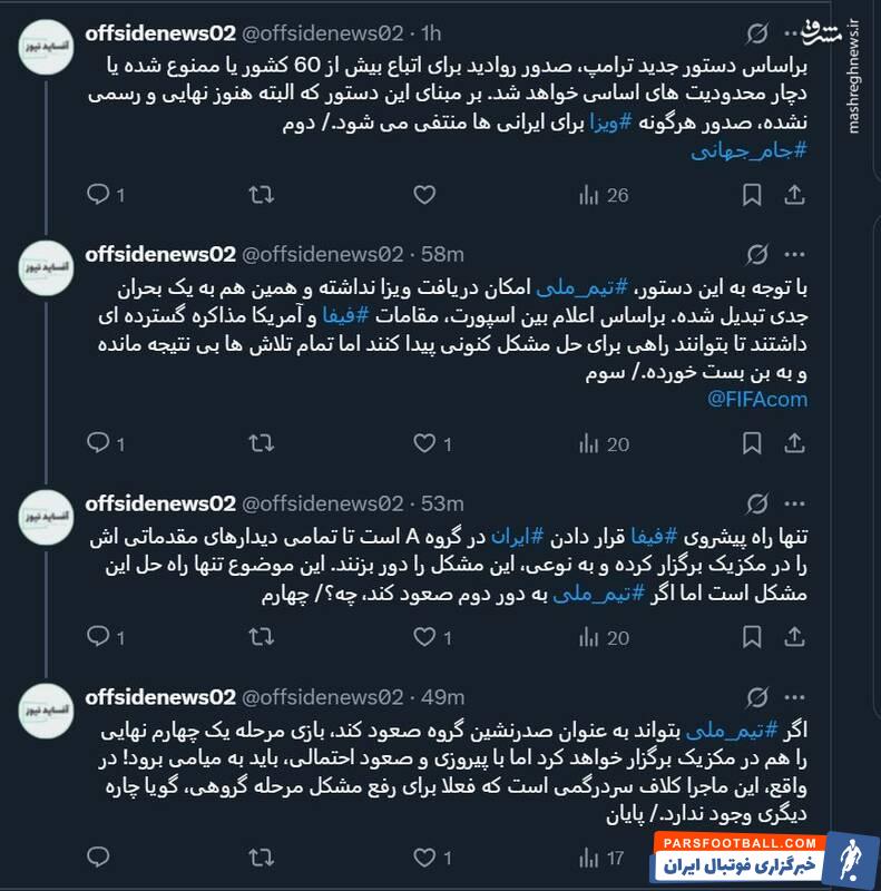 ترامپ کوتاه نیامد؛ تیم ملی به مکزیک می رود؟!