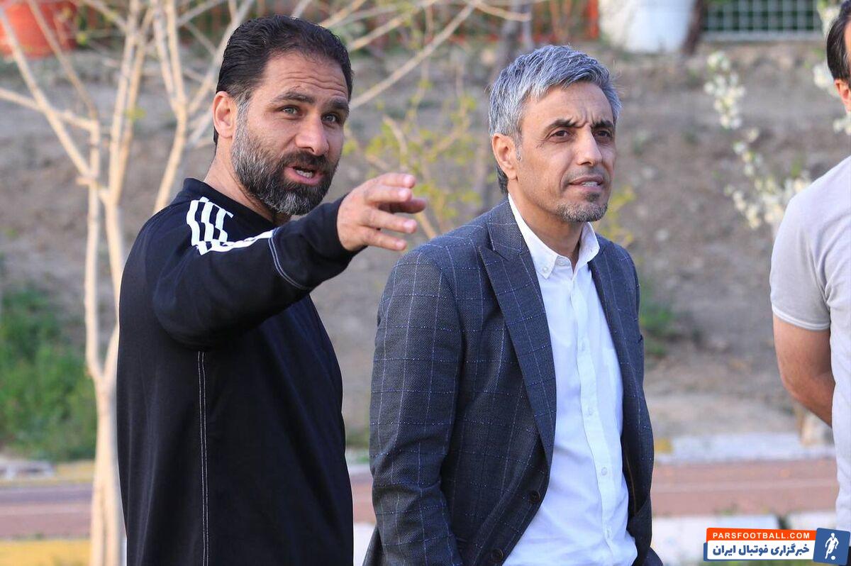 حضور عیدانه خطیبی&nbsp;در تمرین سایپا&nbsp;