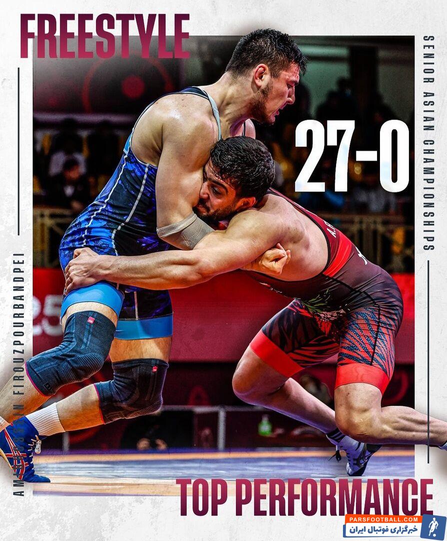 یک ایرانی بهترین آزادکار آسیا شد؛ ایران برای حسن یزدانی و کامران قاسمپور رقیب جدید تراشید! +عکس