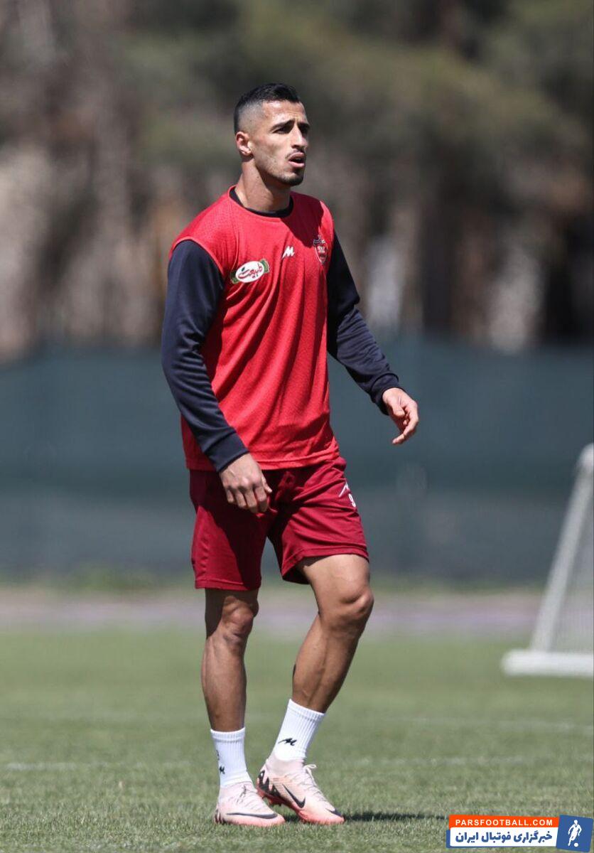 پرسپولیس ؛ علی علیپور در تمرینات سرخپوشان حضور پیدا کرد