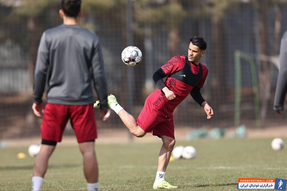 تمرین امروز پرسپولیس از ساعت ۱۵ در زمین شماره ۳ ورزشگاه آزادی