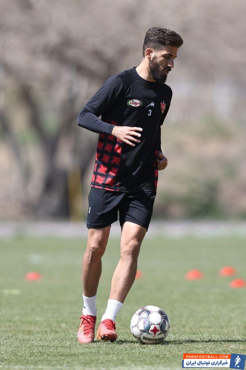 تمرین دیروز پرسپولیس در حالی برگزار شد که اورونوف زیر نظر کادر پزشکی بود