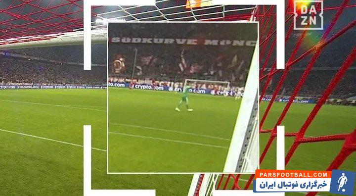 مصدومیت نویر گلر بایرن مونیخ در دیدار با لورکوزن به خاطر شرکت در شادی گل 