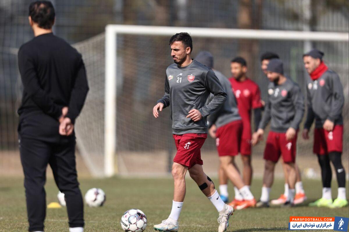 تمرین امروز پرسپولیس از ساعت ۱۵ در زمین شماره ۳ ورزشگاه آزادی