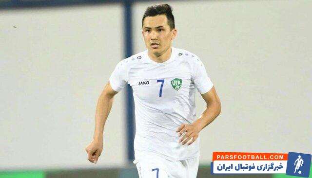 اوتابک شکوروف ستاره تیم ملی ازبکستان : می خواهیم به امتیازهای کامل دو دیدار برسیم