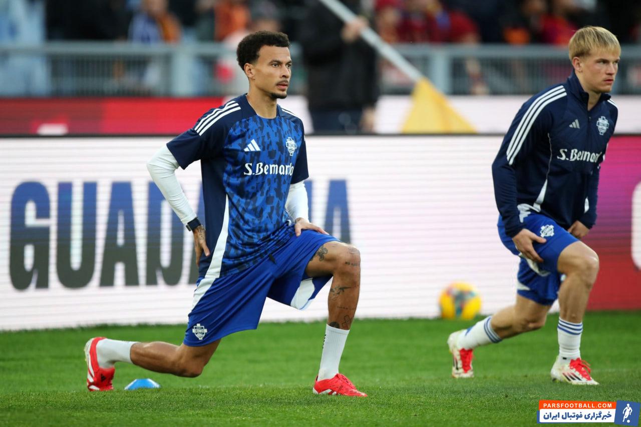 اخراج داله آلی در دیدار برابر میلان پس از حضور در زمین فوتبال بعد از دوسال